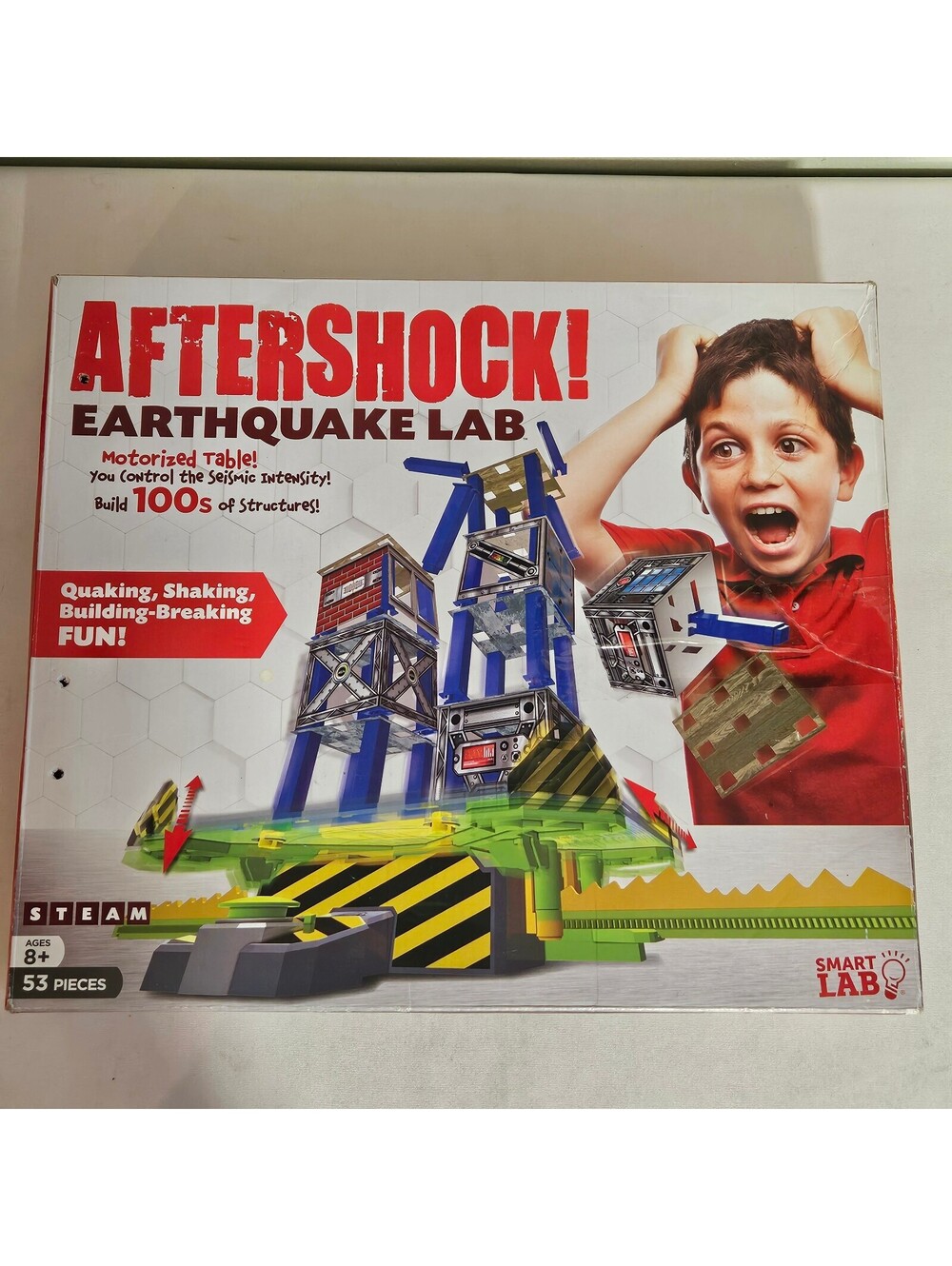 SmartLab Aftershock Earthquake Lab 90% Complete Science Motorized Shake Table